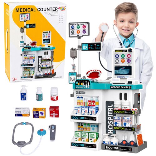  Veliki medicinski set za igru sa 61 elementom - 81 cm Cene
