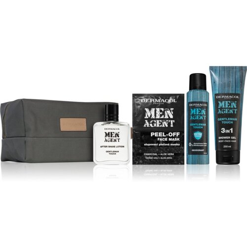 Dermacol Men Agent Gentleman Touch darilni set (za telo in obraz) za moške Cene