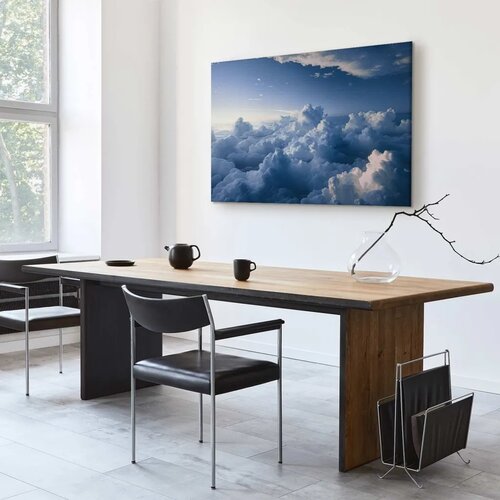 Slika - Aerial Landscapes: Rays Lighting Up Fluffy Cloud Formations 120x80 Cijene