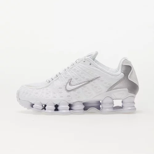 Nike Niske tenisice srebrno siva / bijela