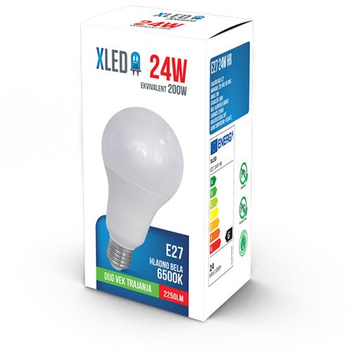 Xled E27 24W hb led sijalica 6500K,220V,2250Lm,Hladno bela Slike