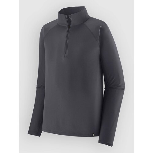 Patagonia Cap Mw Zip Neck Base Layer Top smolder blue Cene