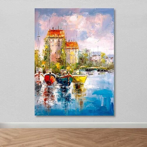 Wallity Slika na zidu DEV02751100140, 100x140 cm Cene