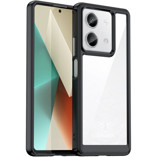 HURTEL OUTER SPACE CASE Z GEL OKVIRJEM ZA XIAOMI REDMI NOTE 13 5G - ČRN, (21833226) Cene