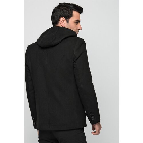 Dewberry K7532 MEN&amp;#039;s COAT-BLACK Slike