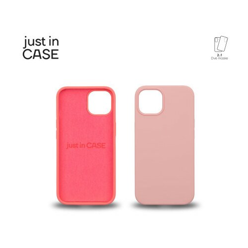 Just in case 2u1 extra case mix plus paket pink za iPhone 13 ( MIXPL104PK ) Slike