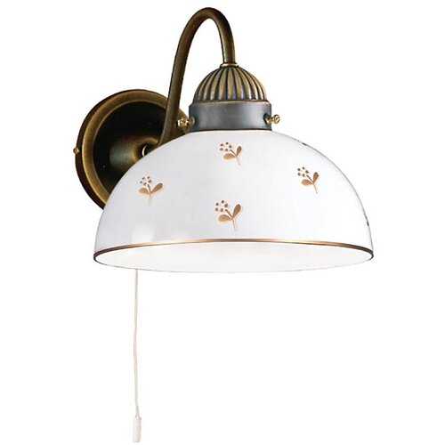  Kolarz 731.61.170 - Zidna lampa NONNA 1xE27/75W/230V sa cvetnim motivom, ružičasto zlato Cene