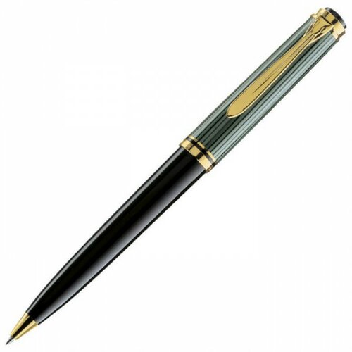 Pelikan olovka hemijska souveran k800 plus kožna bela futrola plus poklon kutija g30 996991 zeleno-crna Cene