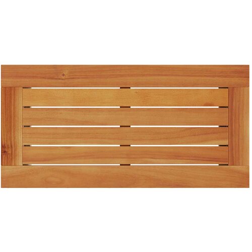  Vrtni bočni stolić s drvenom pločom sivi 58x27,5x55cm poliratan Slike