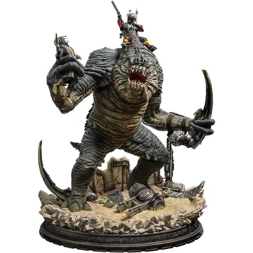 Star Wars Boba Fett in Rancor zbirateljski kip 38cm Slike