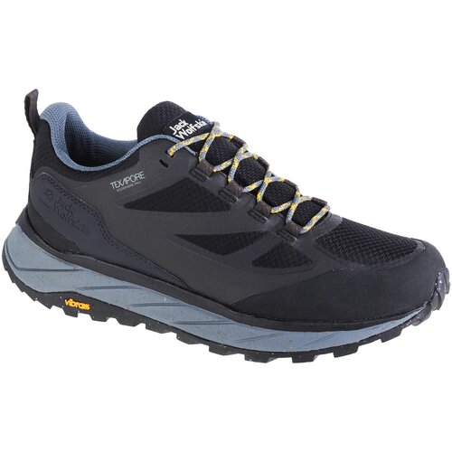 Jack Wolfskin Pohodni&amp;scaron;tvo Terraventure Texapore Low M Črna Slike