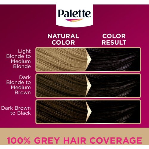 Schwarzkopf Palette Deluxe permanentna barva za lase odtenek 1-0 (900) Deep Natural Black 1 kos Slike