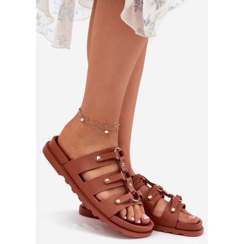 Boto Ladies Sandals With Straps Camel Pasiriela Cijene