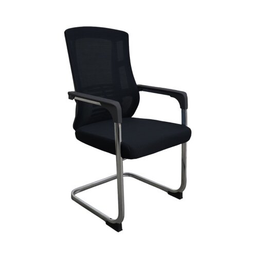 Master Stolica kancelarijska fiksna 40x6/50x50/65x42x105cm crna 609C Slike