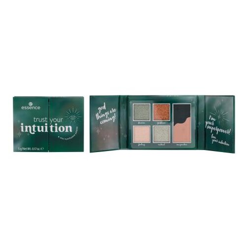 Essence Trust Your Intuition Mini Eyeshadow Palette sjenilo za oči 5 g Slike