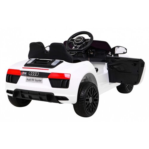  Licencirani auto na akumulator Audi R8 - bijeli Slike