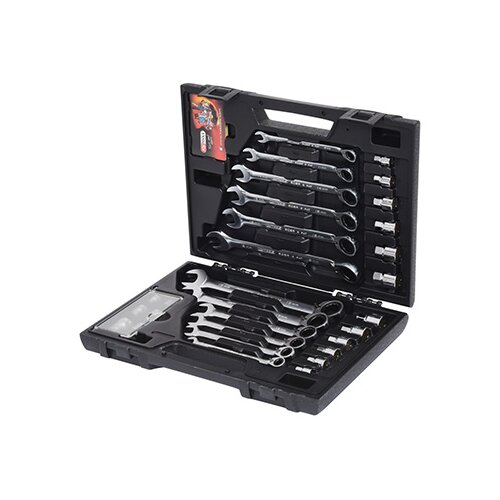 Ks Tools GEARplus RINGSTOP set ustavljačkih okasto-viljuškastih ključeva sa adapterima 30-delni 503.4960 Cene