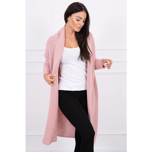 Kesi Sweater with batwing sleeve powder pink Slike