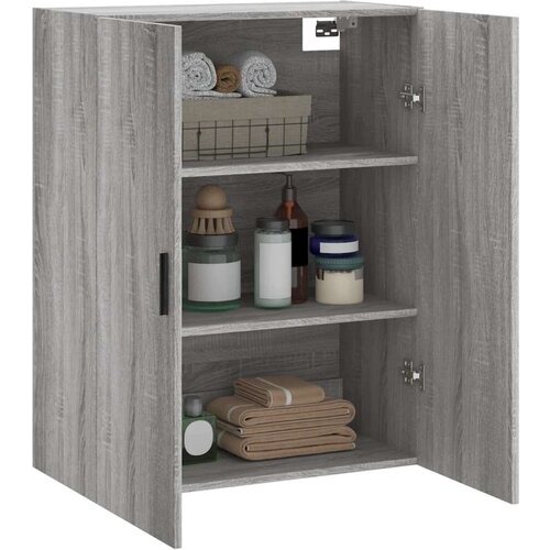 VidaXL Stenska omarica siva sonoma 69,5x34x90 cm Slike