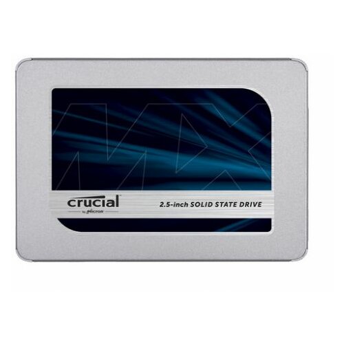 Crucial Crucial® MX500 4000GB SATA 2.5” 7mm (with 9.5mm adapter) SSD, EAN: 649528906472 Slike