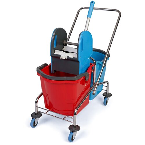 Rindo Kolica za či&scaron;ćenje sa cediljkom DUO BUCKET 2x18 L Cene