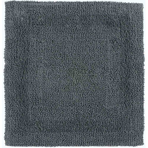 HOMESCAPES preproga de douche iz bombaža, 50 x 50 cm - siva, (5000161135) Cene