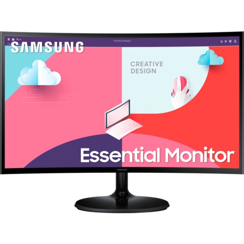 Samsung Monitor 27 LS27D360GAUXEN 1920x1080/FHD VA/100Hz/4ms/VGA/HDMI/Curved Slike