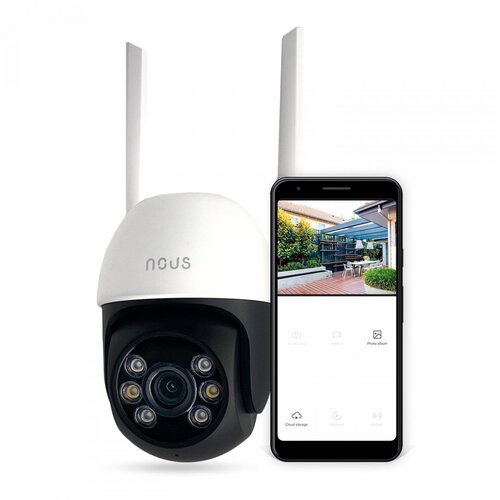 NOUS W6 WiFi Tuya vanjska PTZ IP kamera 3MP Cijene