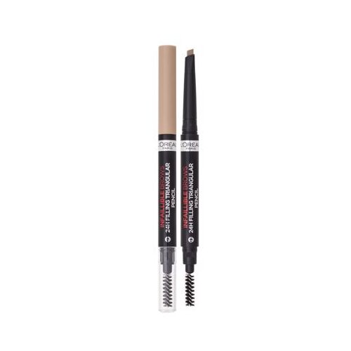 L´Oréal Paris Infaillible Brows 24H Filling Triangular Pencil vodoodporen svinčnik za obrvi 1 ml odtenek 07 Blonde Cene