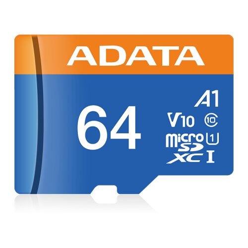 Adata MICRO SD 64GB Premier UHS-I Class 10 / V10 100/25 Mbps AUSDX64GUICL10A1-RA1 Cijene
