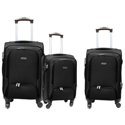 Hoffmanns 3-dijelni set kofera crna Cijene