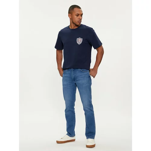Wrangler Jeans hlače Larston 112350841 Modra Slim Fit