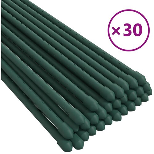  Kolci za vrtne biljke 30 kom zeleni 115 cm čelični Slike
