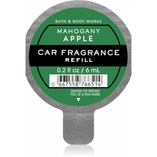 Bath & Body Works Mahogany Apple miris za auto zamjensko punjenje 6 ml