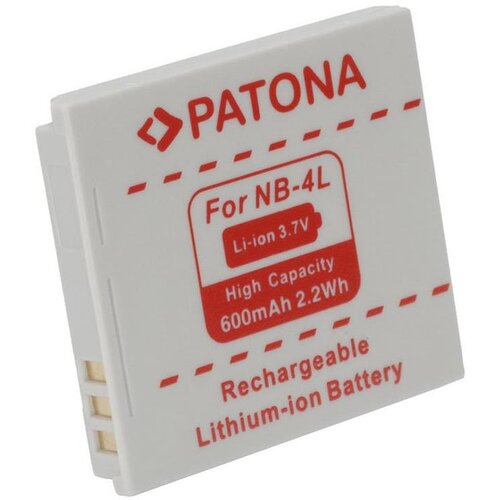 Patona Baterija Canon NB-4L 600mAh Li-Ion Slike