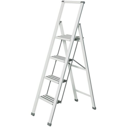 Wenko Bele zložljiva lestev Ladder, vi&amp;scaron;ina 153 cm Slike