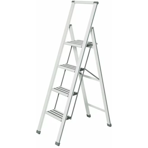 Wenko bijele sklopive ljestveo Ladder, visina 153 cm