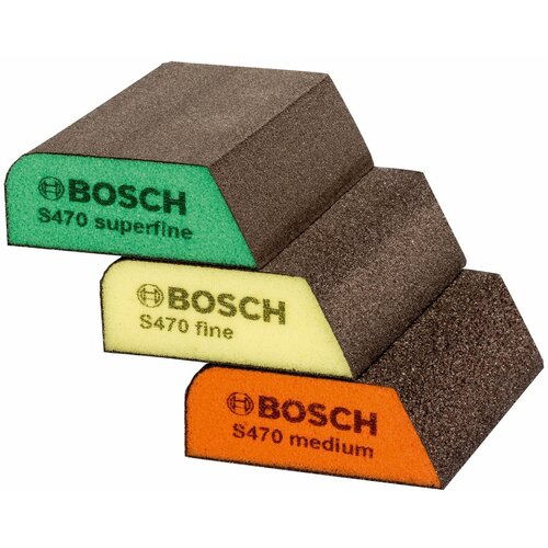 Bosch 3-delni set sunđera za brušenje 2608621252 Slike