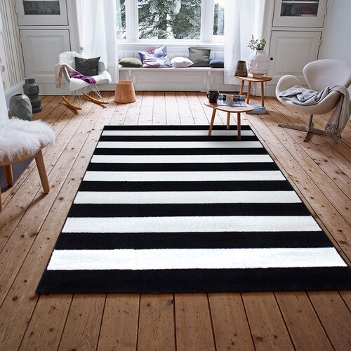 Aberto Design tepih 120x180cm Crno-Krem Slike