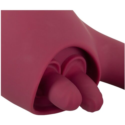 Javida jezični 2u1 vibrator (crveni) Slike
