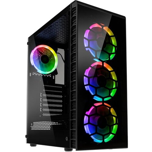 Kolink Observatory Lite ARGB ATX, Mid-tower, TG, 4x120mm ARGB Fans, RGB Controller Cene