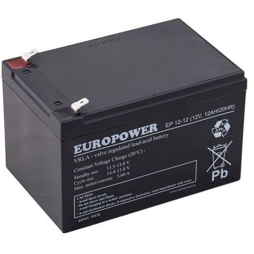 Europower Akumulator AGM serii EP 12V 12Ah (Żywotność 6-9 lat) Cijene