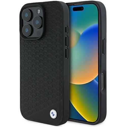 BMW USNJEN OVITEK SIGNATURE ZA MAGSAFE ZA IPHONE 16 PRO MAX ČRN, (21898759) Cene