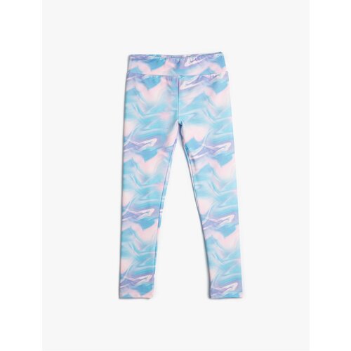 Koton Leggings with Elastic Waist and Abstract Pattern Slike