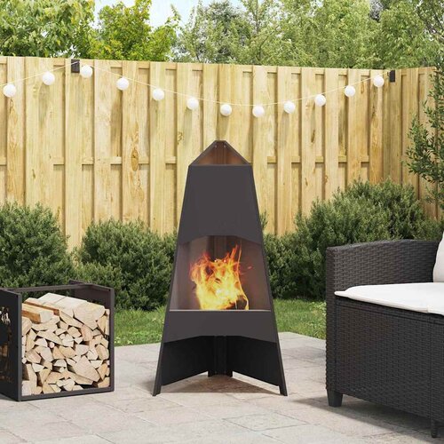  Kamin Crna 50 x 50 x 95 cm Čelik Cijene