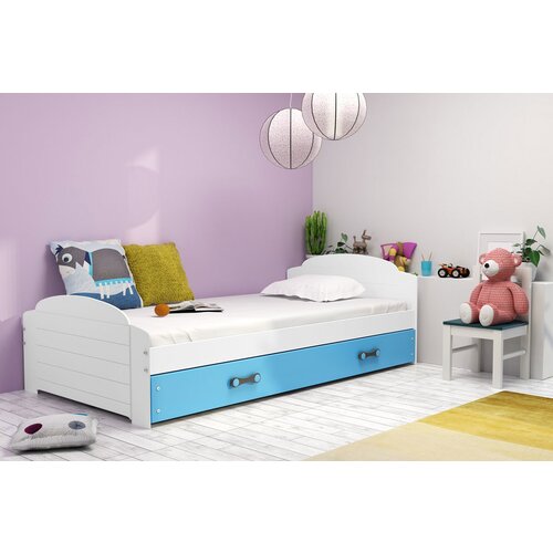BestBed DJE�JI KREVET LILI 200x90 - BIJELA-Plava Cijene