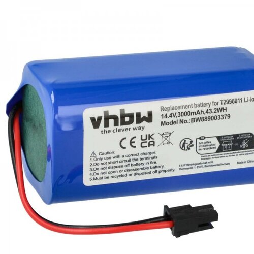 VHBW Baterija za Eufy RoboVac L35 Hybrid, 3000 mAh Cene