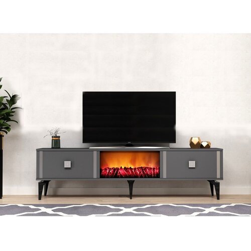 HANNAH HOME TV komoda Doruk Fireplace 475OLV2666 Slike