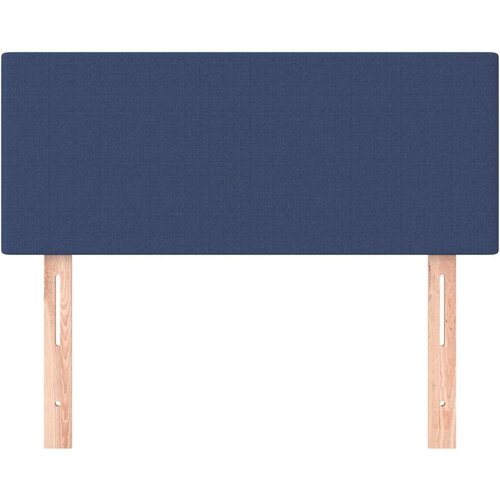  Uzglavlje plavo 80 x 5 x 78/88 cm od tkanine Slike