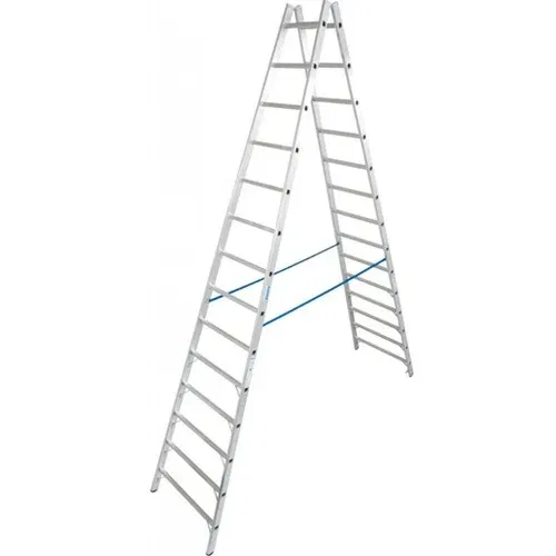 Krause-werk dvodelna večnamenska lestev Stabilo 2x14 stopnic 124951